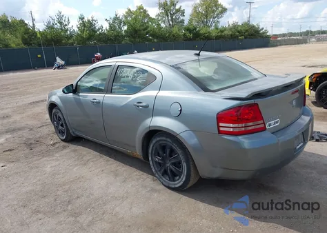 2008 Dodge Avenger Se z USA, uszkodzony, nr VIN 1B3LC46K78N266572
